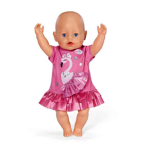 Одяг для ляльки Baby Born – Сукня з фламінго (43 см) Дніпро