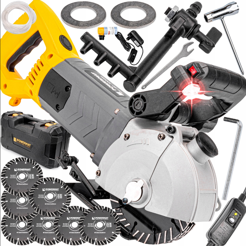 Штроборіз з лазером Powermat 3000Вт (Польща) Київ - фото 1