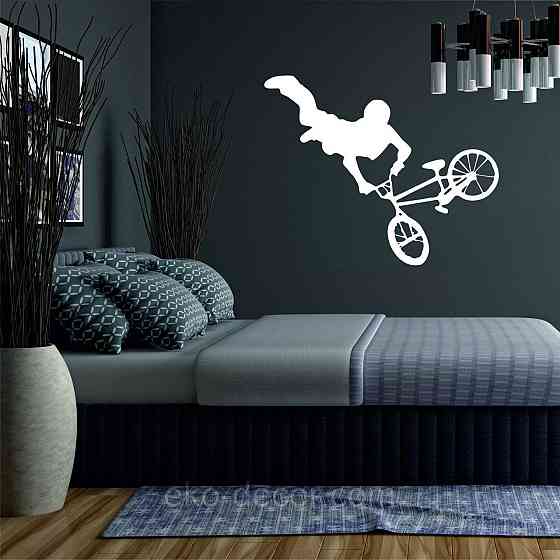 Декоративне настінне Панно «Велофрістайл», Декор на стіну Київ