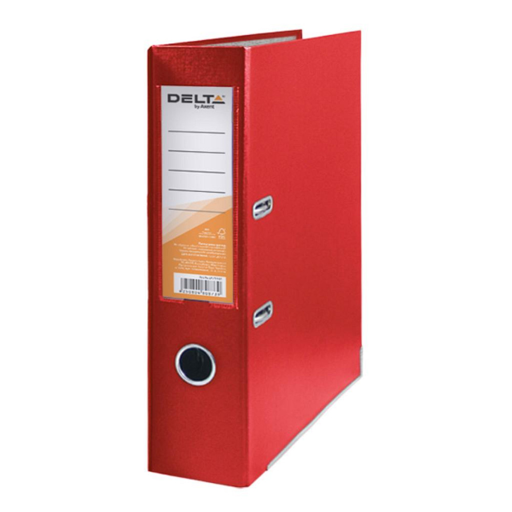 Папка - реєстратор Delta by Axent PP 7,5 cм, assembled, red (D1714-06C) Вінниця - фото 1