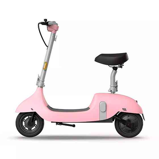 Електросамокат з сидінням OKAI Ceetle PRO EA10C Pink 10', 350(900)W, 25Km / h, 10.4Ah, 55Km, 20%, NFC, App.29kg Одеса
