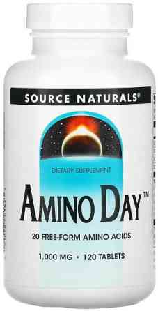 Амінокислоти Source Naturals Amino Day 1000 мг 120 таблеток Київ