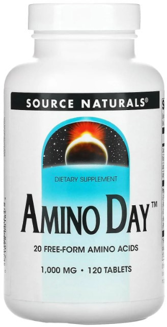 Аминокислоты Source Naturals Amino Day 1000 мг 120 таблеток Киев - изображение 1