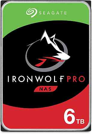 Накопичувач HDD SATA 6.0TB Seagate IronWolf Pro 7200rpm 256MB (ST6000NT001) 3.5" Харків