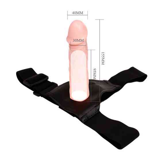 Страпон - Baile Jessica Strap On, 15.5 см Sex Aura Київ