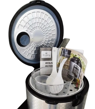 Мультиварка KB-2001 5 л с 43 программами, антипригарной чашей, фритюрной сеткой и защитой от перегрева Одесса