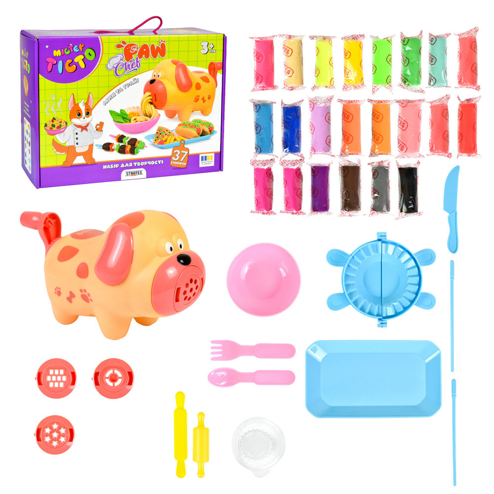 Набір для творчості "Strateg""Містер тісто""Paw Chef" 3+, шт Київ - фото 1