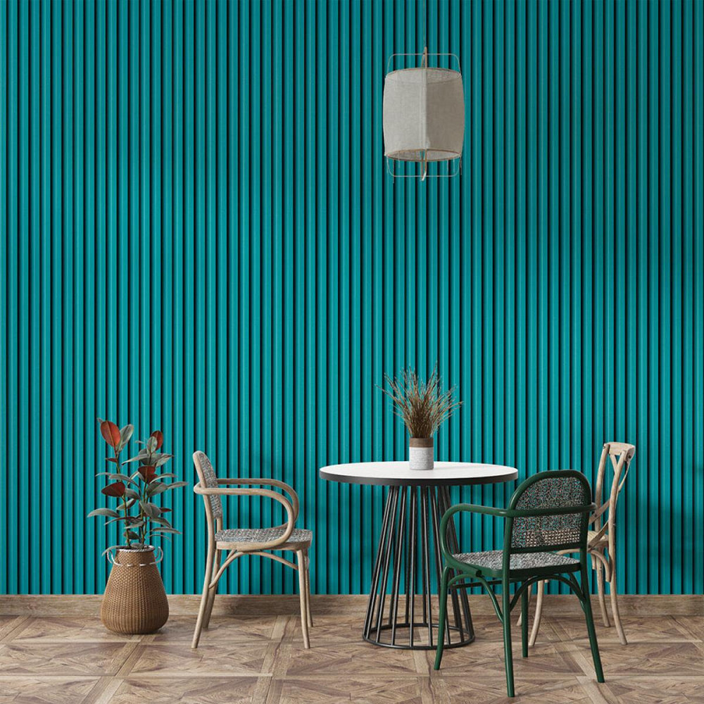 Рейка декоративна WPC стінова 3000х160х23мм Темна бірюза SW-00001863 Київ - фото 7