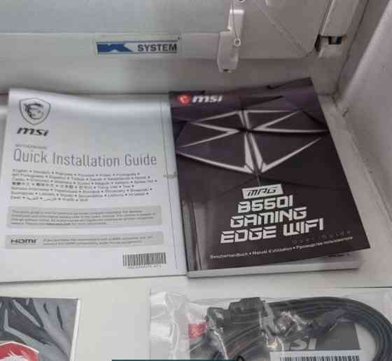 Материнская Плата MSI MPG B550I Gaming Edge WiFi Socket AM4, mini-ITX. Киев