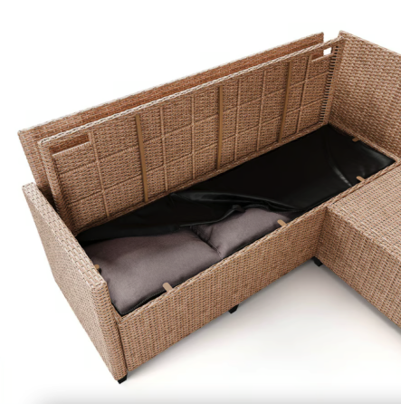 Комплект садових меблів Di Volio Livorno Бежевий/Світло-сірий Киев