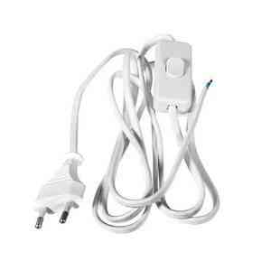 Шнур для бра белый 1,2м (ШВВП 2*0,5) Харьков