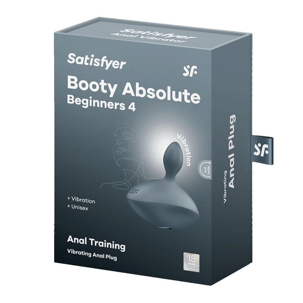 Анальна вібропробка Satisfyer Booty Absolute Beginners 4, для початківців, ввідна частина 3 см Sex Aura Київ - фото 6