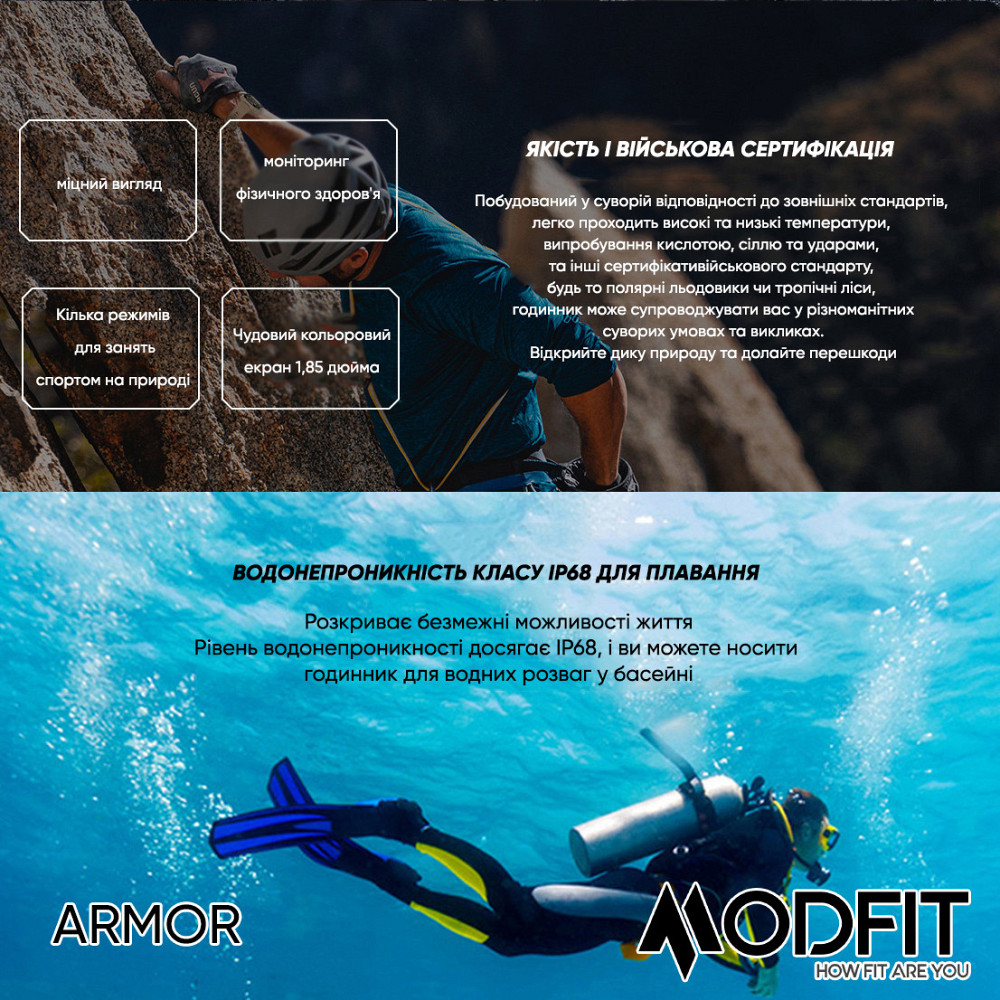 Modfit Armor All Black Київ - фото 8