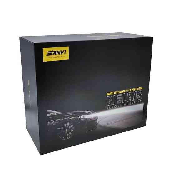 Комплект світлодіодних лінз SANVI Bi-LED F5 LASER 5500K 3.0" 55W Харків