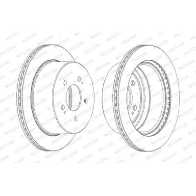 Тормозной диск FERODO DDF2170C Винница