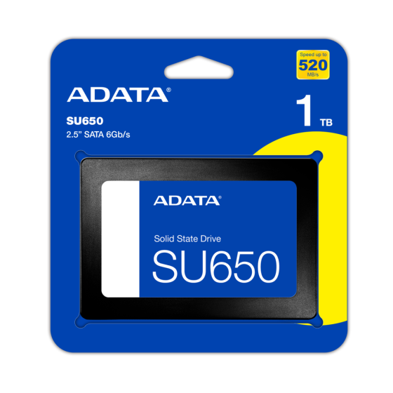 Накопичувач SSD ADATA Ultimate SU650 1TB 2.5" SATA III 3D NAND Одеса