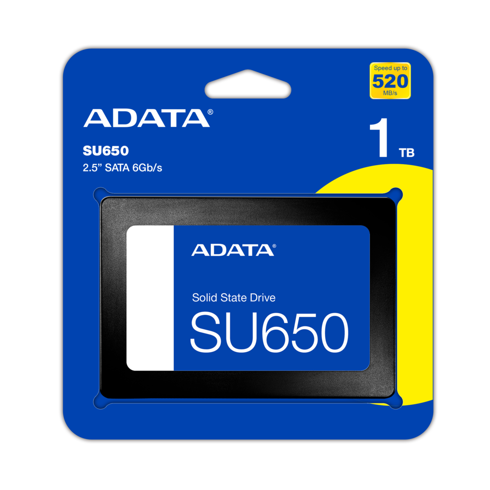 Накопичувач SSD ADATA Ultimate SU650 1TB 2.5" SATA III 3D NAND Одеса - фото 2