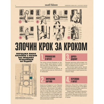Книга Легендарні крадіжки: від Великого пограбування поїзда до викрадення Мони Лізи Видавництво Старого Лева (9789664481066) Вінниця - фото 10