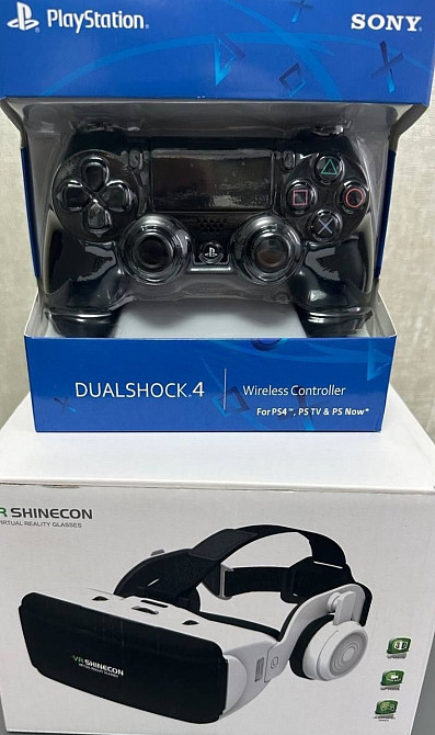 Геймпад ps4 DUALSHOCK + 3D окуляри. Харків - фото 1