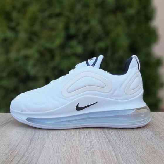 Кроссовки Nike 720 Белые Мужские Найк с Амортизацией Тканевые (размеры: 40,41,43,44) Видео Обзор Днепр