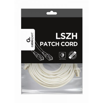 Патч-корд 30м S/FTP Cat 6A CU LSZH white Cablexpert (PP6A-LSZHCU-W-30M) Винница - изображение 3