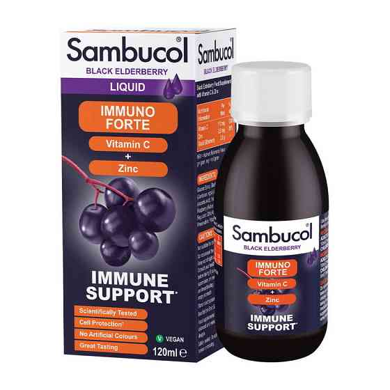 Immuno Forte + Vitamin C + Zinc Liquid (120 ml) Луцк