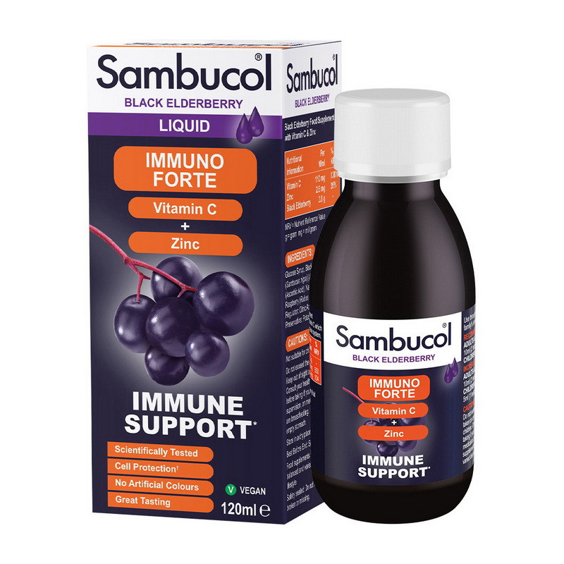 Immuno Forte + Vitamin C + Zinc Liquid (120 ml) Луцьк - фото 1