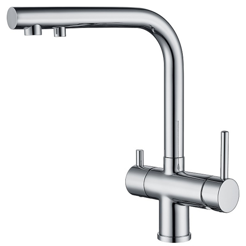 Змішувач для кухні з виходом для питної води Koer KB-72001-01 латунь/хром (KR3391) Чернівці - фото 2