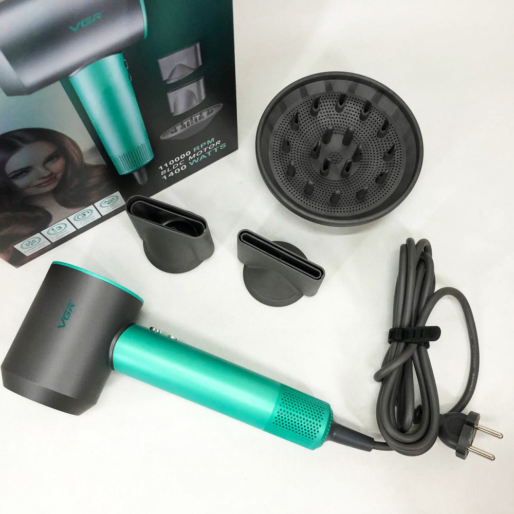 Фен практичный VGR V-440, Электрический фен для профессионального использования Хороший мощный VS-24 Львов - изображение 8