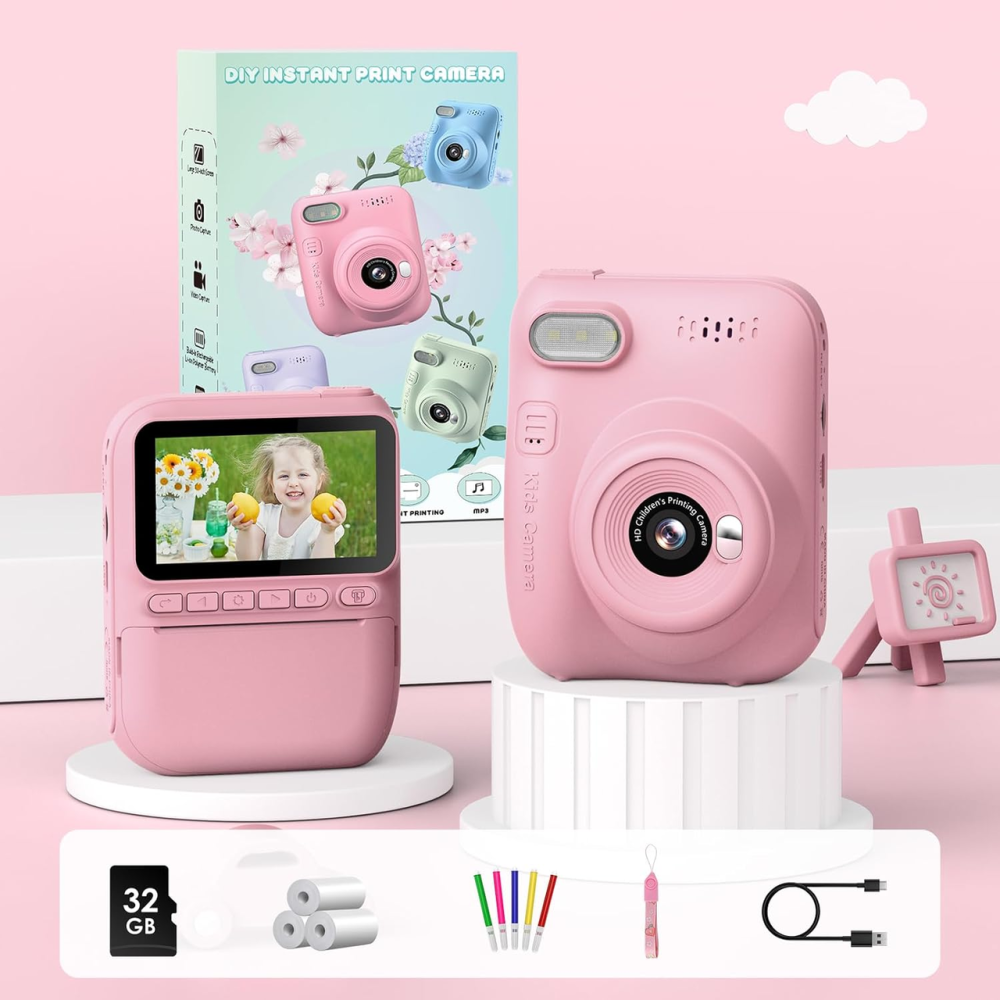 Уценка! Детская камера GREENKINDER H2 мгновенной печати 3
