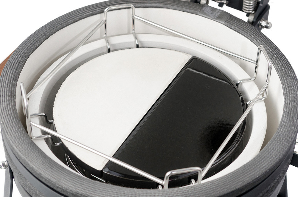 Керамічний вугільний гриль Kamado S 5 в 1 з системою BBQ Block Fire GRILLI 733777 Код: 012010 Рівне - фото 7