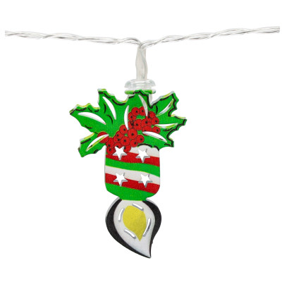 Гірлянда Chomik Новорічні атрибути 10 LED теплий білий, IP20, 2хАА (5900779854024) Вінниця - фото 11