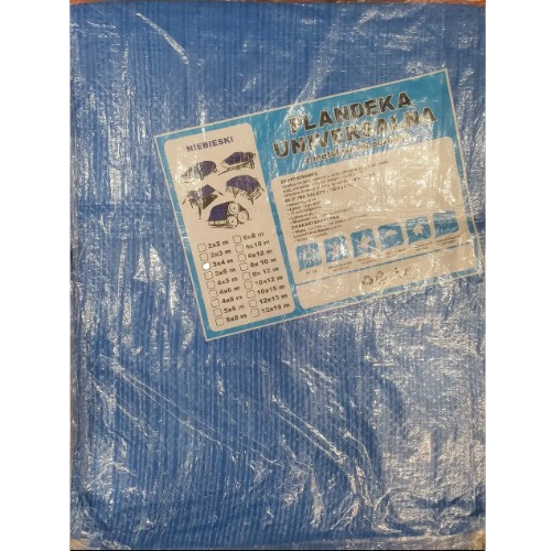 Тент затіняючий 4*6м 40гр/м2 блакитний Plandeka BBC-R Житомир - изображение 2