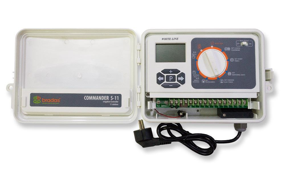 Электронный контроллер полива с возможностью настройки 11 зон WL-31S11 BRADAS Польша Киев - изображение 4