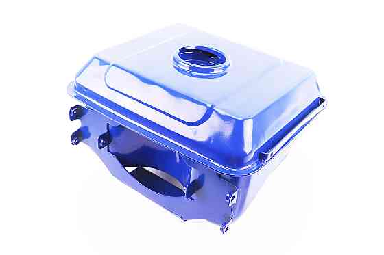 Бак паливний R190N, 270x210x165mm, потайна горловина, отвір під кран паливний, СИНІЙ Київ