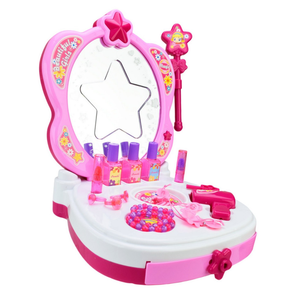 Дитячий туалетний столик 661-125 світло, звук, паличка, фен, гребінець Вінниця - фото 1