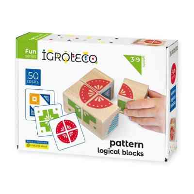 Развивающая игрушка Ігротеко Логические кубики Составь узор (900477) Винница