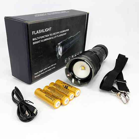 Ручной инспекционный фонарь, Перезаряжаемый ручной фонарь лед тактический FN-65 Ивано-Франковск