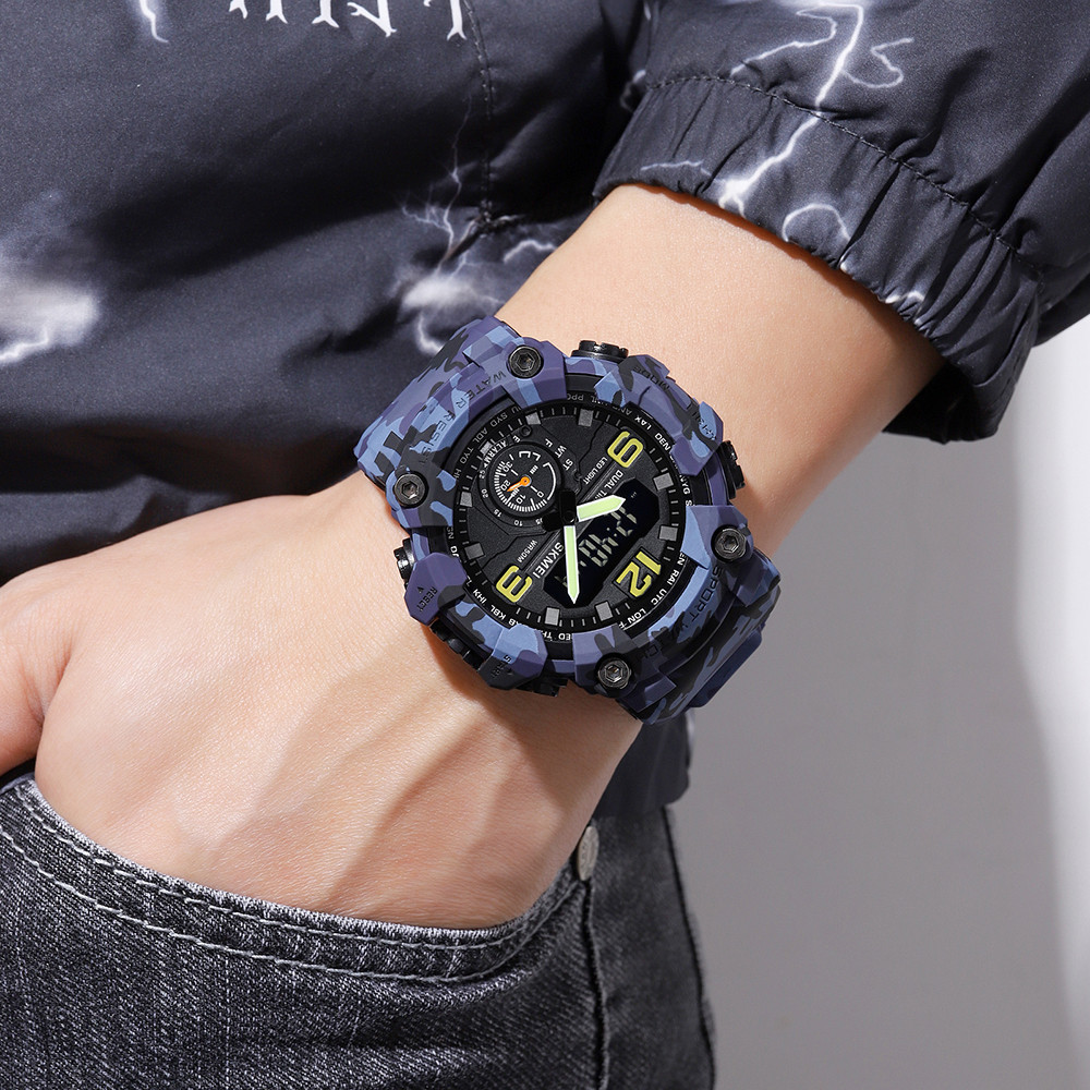 Skmei 1965CMBU Camo Blue SALE SBR Киев - изображение 3