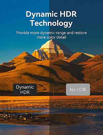 Кабель HDMI M - M, 1.5 м, V2.1, 8K 60Гц обплетення, Blue Aluminum Alloy Type Vention Винница