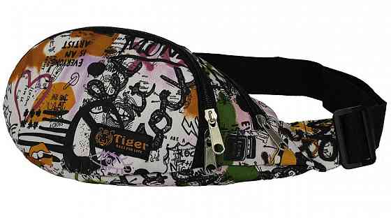 Сумка-бананка Tiger Moon Print Money зеленый S172380 Киев