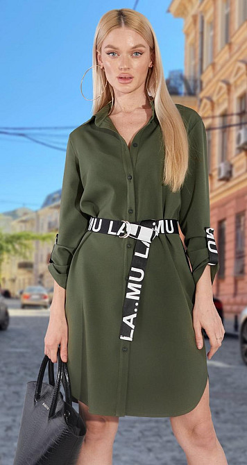 Платье рубашка (42) Киев - изображение 1