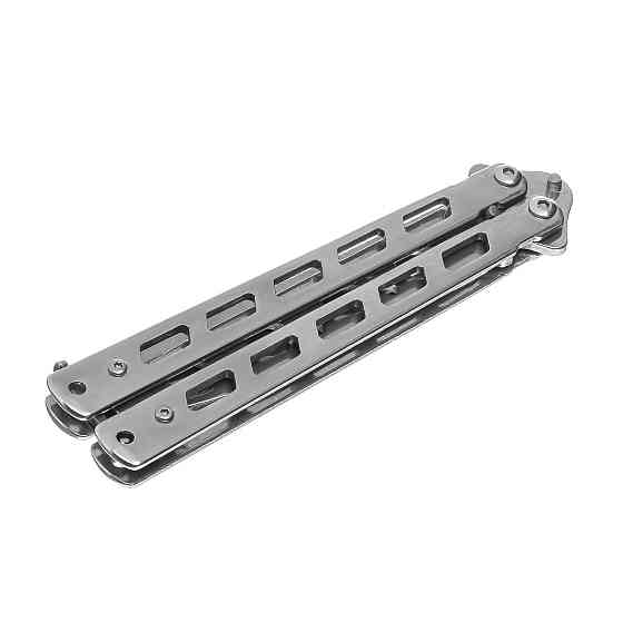 Ніж метелик Тренувальний Benchmade F-893 Silver Дніпро