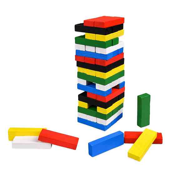 Настільна гра "TOWER MINI" 31064, 54 бруска, кубик Вінниця