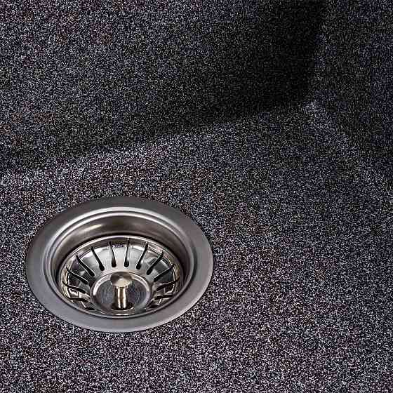 Гранітна мийка для кухні VALESO 4040 RUBA матовий мікс Коломыя