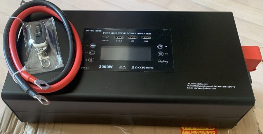 Инвертор чистый СИНУС DATOUBOSS 12в. 2000/4000 Киев - изображение 4