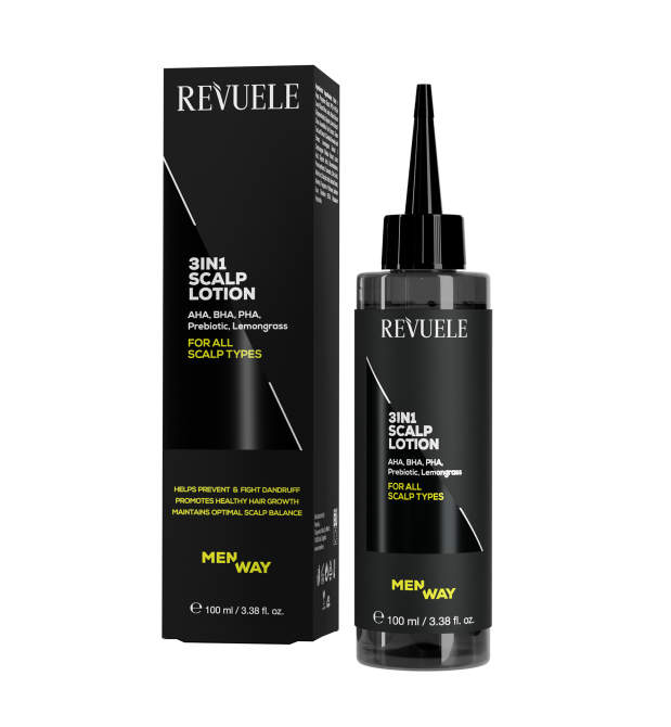 Лосьон для кожи головы 3в1 Men way Revuele 100 мл Киев - изображение 1
