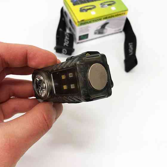 Потужний ліхтар для риболовлі YJ-A06-LED+6SMD, Ліхтар з фіксацією на голові, Ліхтарик діодний налобний MV-89 Київ