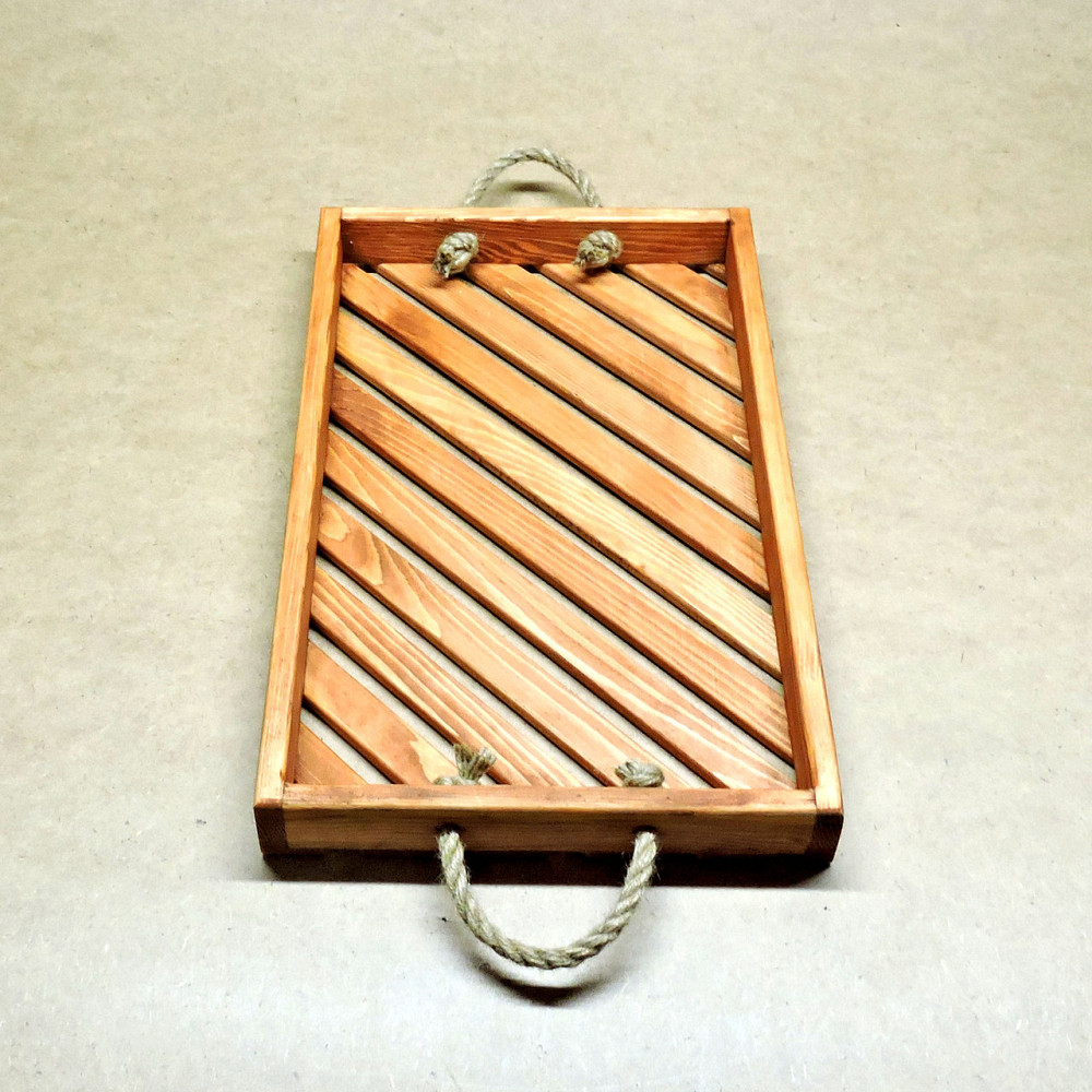 Поднос деревянный 