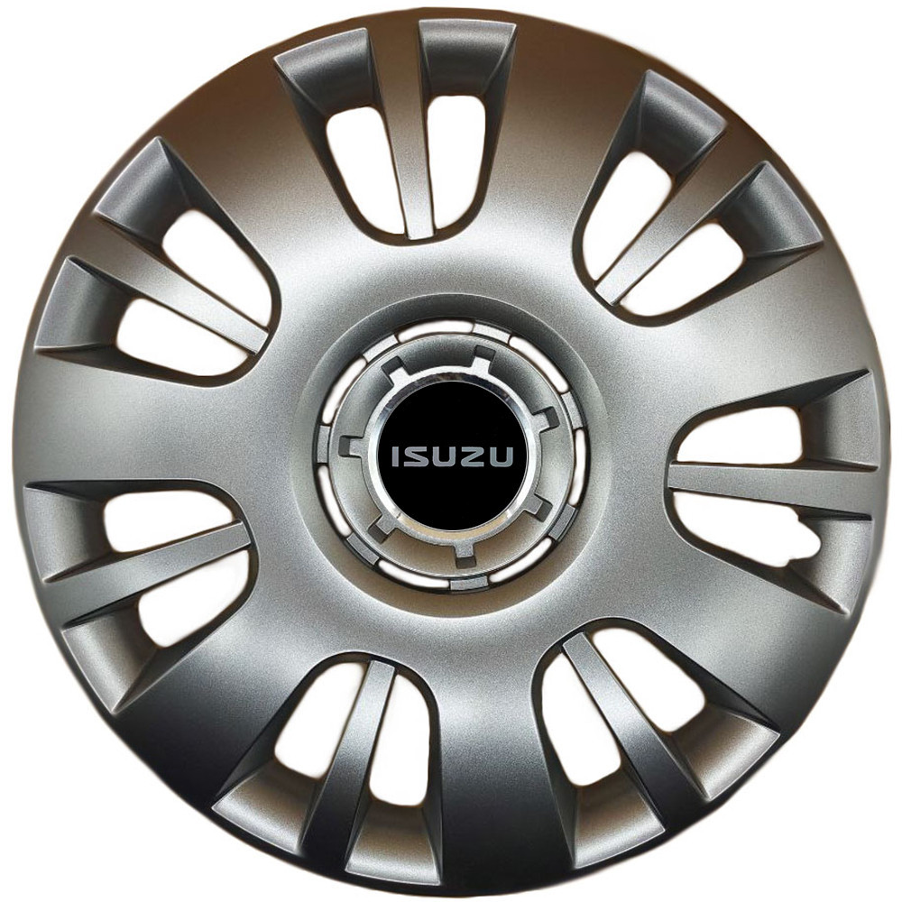 Автомобильные модельные колпаки R16 Isuzu 407 4шт, SJS, серебристые Киев - изображение 1